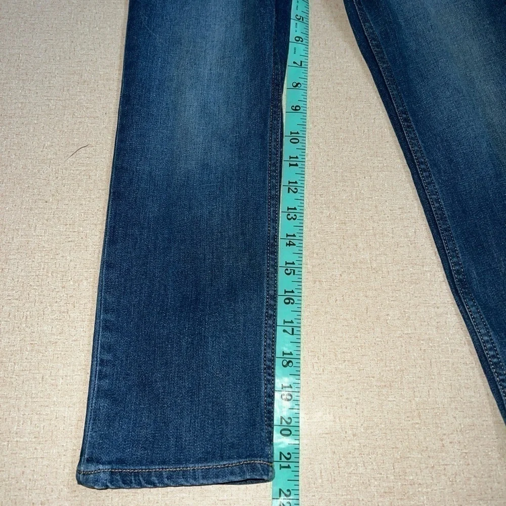 Carters Kids Jeans Girls Size 8 Skinny Stretch Denim Dark Blue.